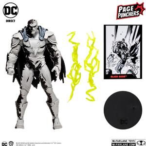 Mcfarlane DC Multiverse Page Punchers Black Adam Line Art Variant 7" Figure